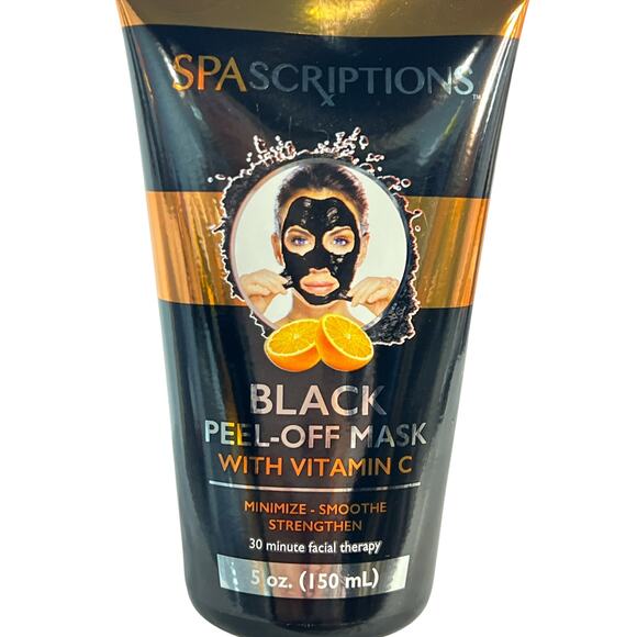 Spascriptions Black Peel-Off Mask with‎ Vitamin C Sealed 5 oz - Picture 3 of 3
